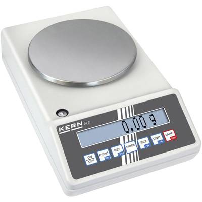 Balance de précision Kern 572-33 Plage de pesée (max.) 1.6 kg Lisibilité 0.01 g sur secteur, à batterie argent-0