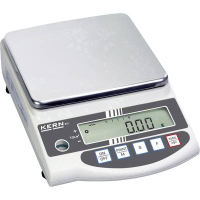 Balance de précision Kern EW 6200-2NM Plage de pesée (max.) 6.2 kg Lisibilité 0.01 g sur secteur, à batterie argent