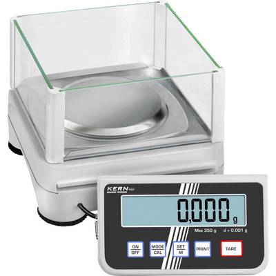 Balance de précision Kern PCD 250-3 Plage de pesée (max.) 250 g Lisibilité 0.001 g sur secteur, à pile(s), à batterie a