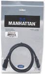 Manhattan Câble DisplayPort, DisplayPort mâle vers DisplayPort mâle, blindé, noir, 1 m (3,25 ft)