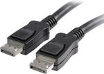 Manhattan Câble DisplayPort, DisplayPort mâle vers DisplayPort mâle, blindé, noir, 2 m (6,5 ft)