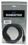 Manhattan Câble DisplayPort, DisplayPort mâle vers DisplayPort mâle, blindé, noir, 3 m (10 ft)