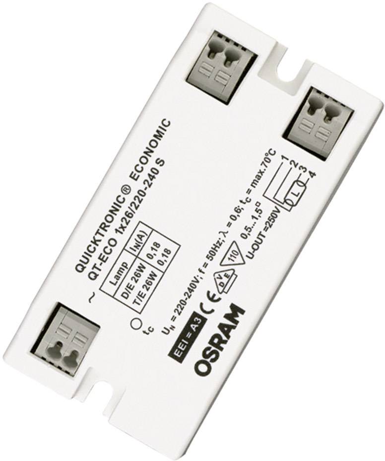 OSRAM Lampes fluorescentes, Lampe fluorescente compacte 4008321065971 Ballast électronique (EVG) 26 W (1 x 26 W)-0