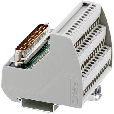 Un module de bornes industriel avec connecteur DB-25, adapté à l'intégration dans des systèmes électroniques pour les connexions de signaux.