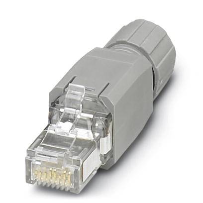 Connecteur de données pour capteurs/actionneurs Phoenix Contact VS-PN-RJ45-5-Q/IP20 1658435 mâle, droit Nombre de pôles: