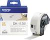 Brother DK-11201 Rouleau d'étiquettes 29 x 90 mm papier blanc 400 pc(s) fixation permanente DK11201 Etiquette pour adresse