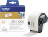 Brother DK-11208 Rouleau d'étiquettes 39 x 90 mm papier blanc 400 pc(s) fixation permanente DK11208 Etiquette pour adresse