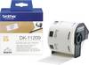 Brother DK-11209 Rouleau d'étiquettes 62 x 29 mm papier blanc 800 pc(s) fixation permanente DK11209 Etiquette pour adresse