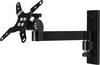 SpeaKa Professional Support mural pour écran SP-6456756 1 Écran(s) 33,0 cm (13") - 76,2 cm (30") noir inclinable, mobile, extensible