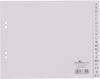 Durable 6500 Répertoire DIN A4 A-Z polypropylène gris 20 onglets onglets imprimés 650010