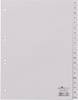 Durable 6510 Répertoire DIN A4 A-Z polypropylène gris 20 onglets onglets imprimés 651010