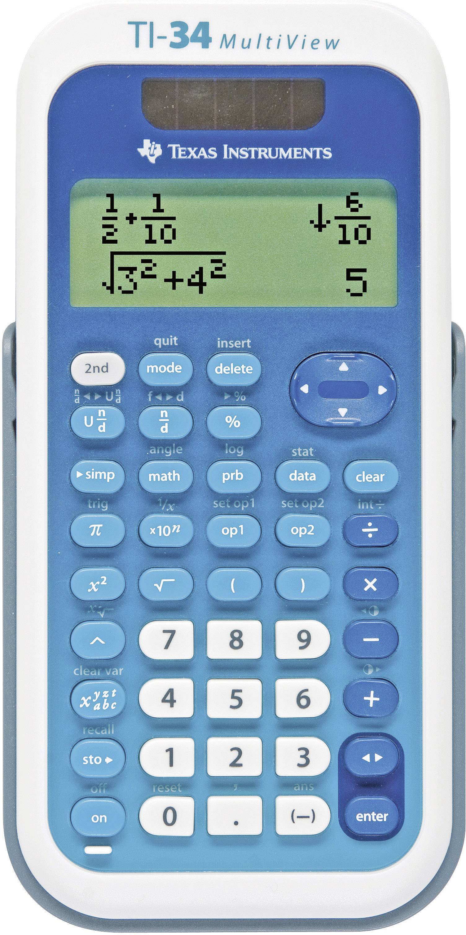 TEXAS INSTRUMENTS - Calculatrice scolaire TI-34 …