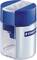 Taille-crayon bleu et transparent avec logo Staedtler, pour crayons.