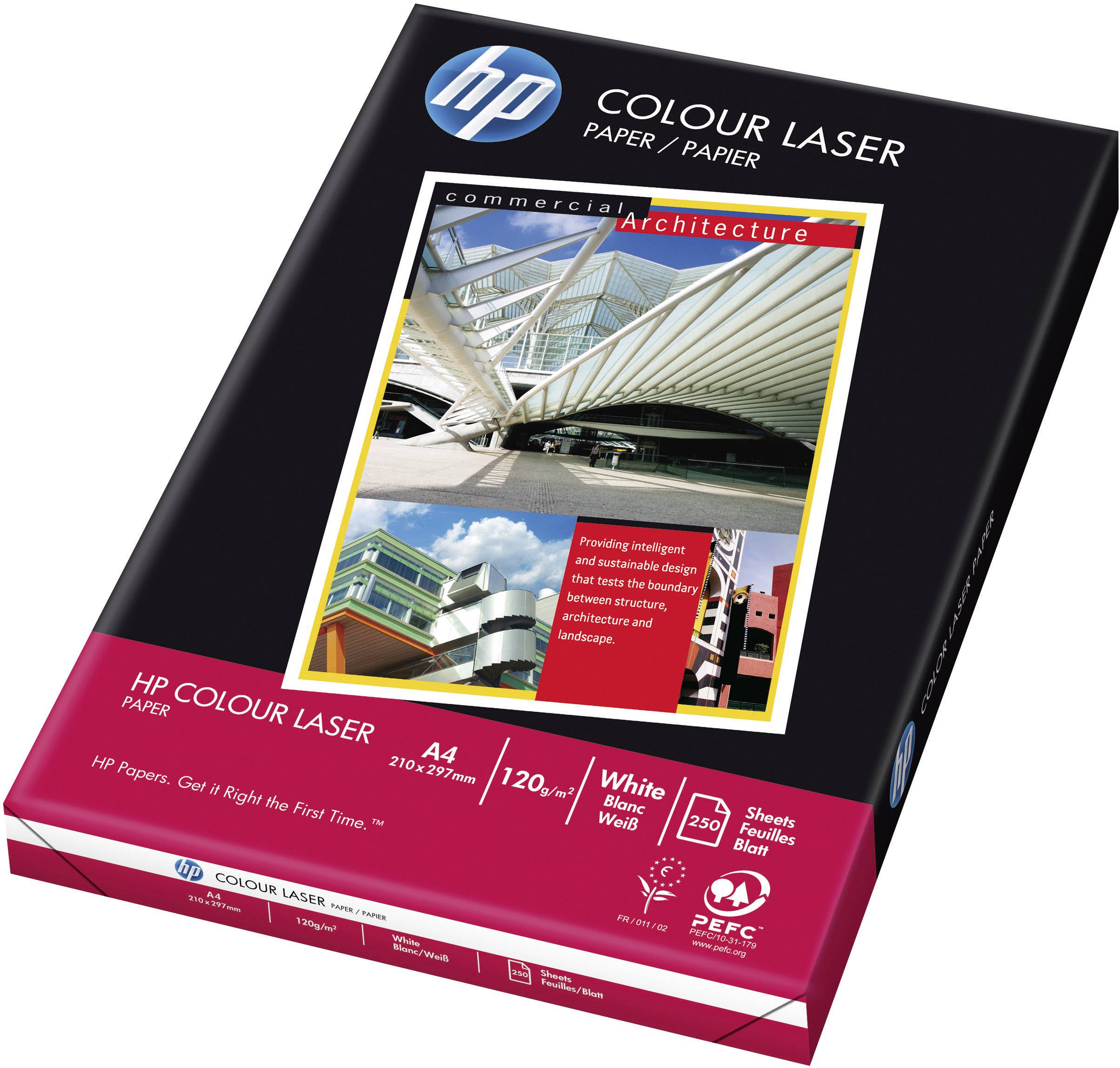Papier d'impression laser HP CHP340 DIN A4 120 g/m² blanc 250 feuille(s