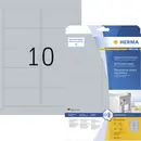 Herma 4223 Etiquette plaques signalétiques 96 x 50.8 mm film de polyester argent 250 pc(s) fixation permanente imprimant