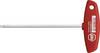 Clé coudée pour vis à 6 pans creux 5 mm Wiha 04108 Longueur de la lame: 150 mm N/A 1 pc(s)