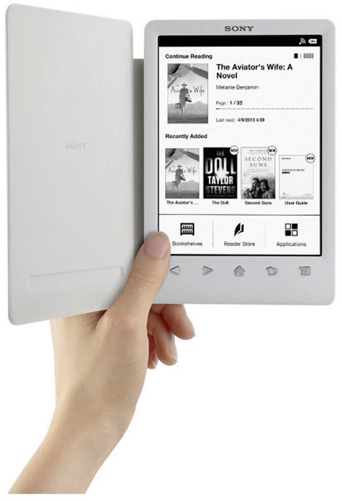 Liseuse Sony PRST3 PRST3WC.CE7 () blanc 1 pc(s) Conrad.fr