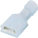 Cosse clip 6.3 mm x 0.8 mm TE Connectivity Ultra-Fast FASTON 2-520184-4 180 ° entièrement isolé rouge 1 pc(s)