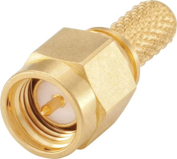 Connecteur SMA mâle, droit Rosenberger 32S107-306L5 264667 à souder, à