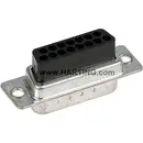 Embase SUB-D femelle 50 pôles HARTING 09670504701 180 ° à sertir 1 pc(s)
