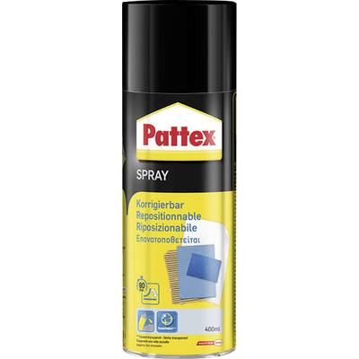 Colle en spray Pattex Powerspray repositionnable 400 ml