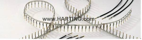 HARTING 09670008178 09 67 000 8178 Contact mâle AWG min.: 24 AWG max.: 20 alliage de cuivre argenté 6.5 A 1 pc(s)