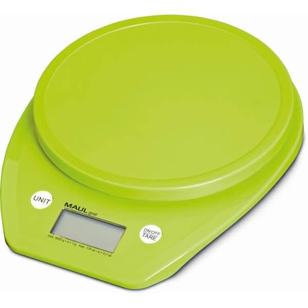 Maul 1646054 Pèse-lettre 1646054 Plage de pesée (max.) 5000 g Lisibilité 1 g à pile(s) vert clair-0
