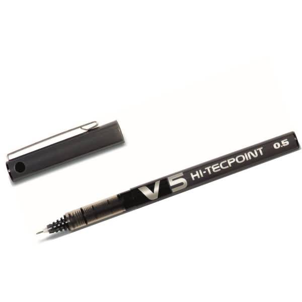 Stylo roller Pilot Hi-tecpoint 0,5 mm - noir-0