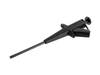 Stäubli SKPS4 SW Pince crocodile de sécurité enfichable 4 mm CAT II 1000 V noir