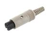 Connecteur rond DIN femelle, droit Hirschmann MAK 50 S 930 172-517-1 Nombre de pôles: 5 gris 1 pc(s)
