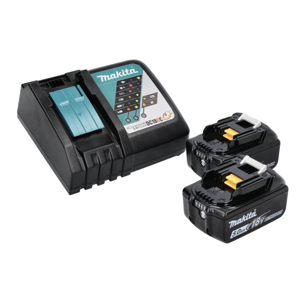 Scie circulaire 18V LXT diam165 mm -2x5,0 Ah- en MAKPAC - MAKITA DSS611RTJ-4