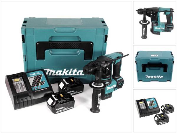 Perforateur SDS-Plus 18V LXT 1,2 J -2x4,0 Ah- en MAKPAC - MAKITA DHR171RMJ