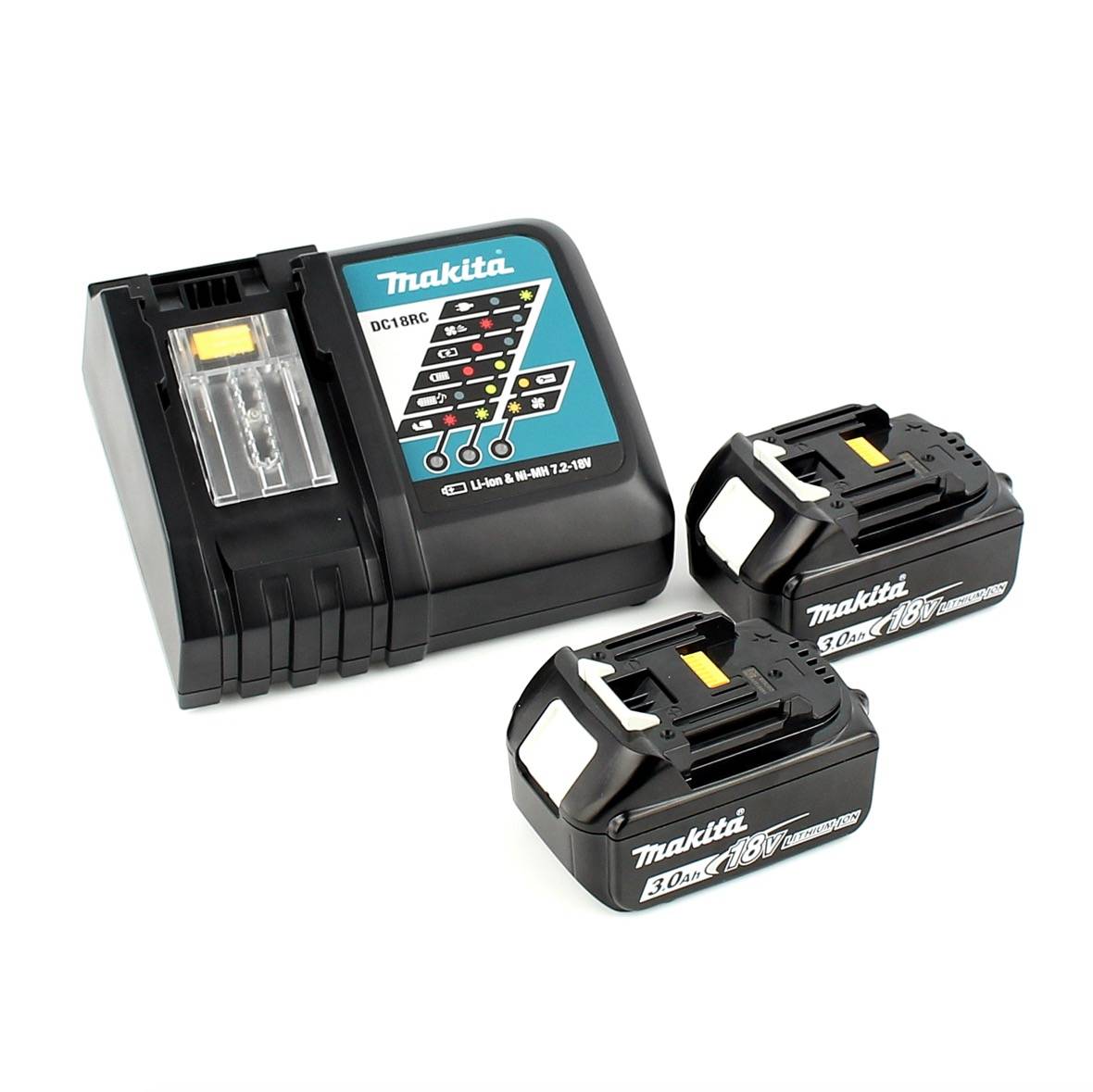 Meuleuse d'angle 18V diam125 mm -2x3,0 Ah- en MAKPAC - MAKITA DGA517RFJ-2-4