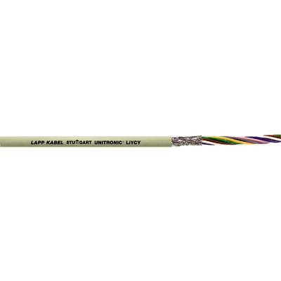 LAPP 34404-50 Câble de données UNITRONIC LIYCY 4 x 0.25 mm² gris 50 m