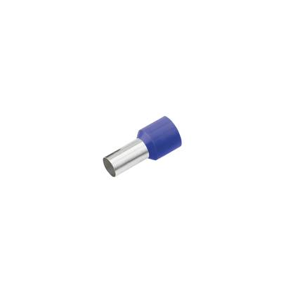 Embout simple d'extrémité de câble Cimco 18 1000 0.75 mm²  x 8 mm partiellement isolé bleu 100 pc(s) 