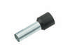 Embout simple d'extrémité de câble Cimco 18 2332 1.5 mm² x 8 mm partiellement isolé noir 100 pc(s)