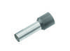 Embout simple d'extrémité de câble Cimco 18 2344 4 mm² x 10 mm partiellement isolé gris 100 pc(s)