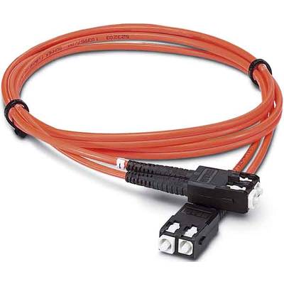 Phoenix Contact Câble fibre optique VS-PC-2XPOF-980-SCRJ/SCRJ-1 câble de raccordement fibre optique 