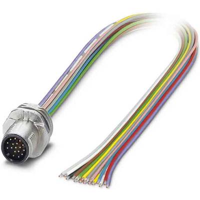 Connecteur mâle encastrable pour capteurs/actionneurs Phoenix Contact SACC-E-MS-17CON-M16/0,5 SCO 1556304 1 pc(s)