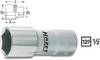 Douille pour bougie de préchauffage 6 pans extérieurs 16 mm Longueur: 71 mm Hazet 900AMGT Propulseur: 1/2" (12.5 mm) 1 pc(s)