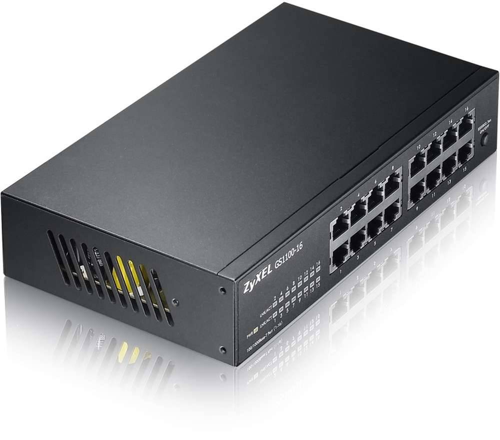 Switch réseau ZyXEL GS1100-16 16 ports 1 GBit/s-1