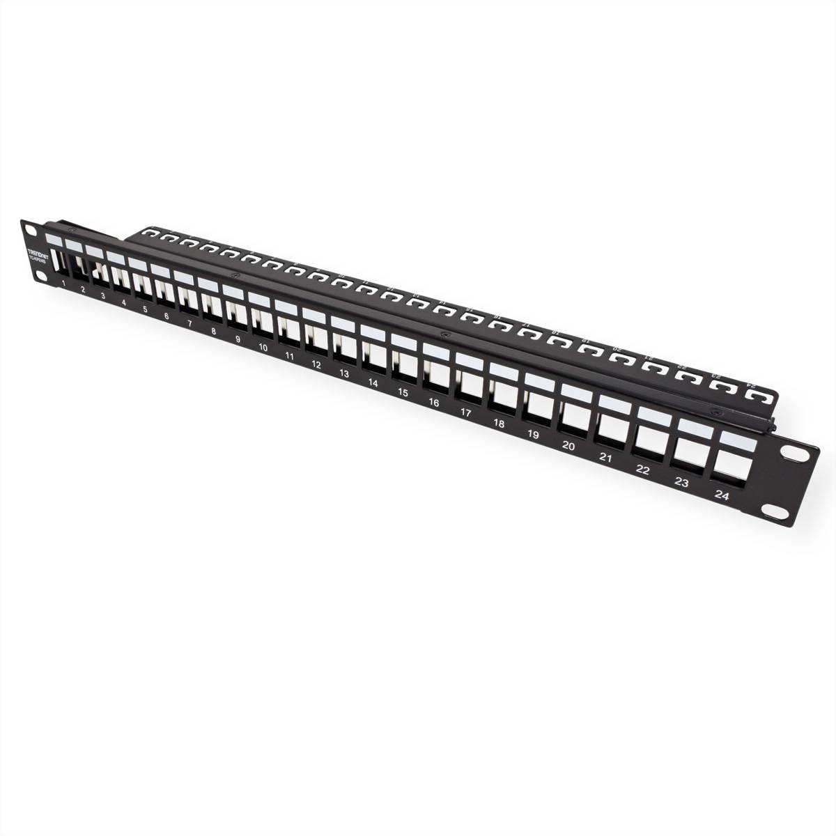 TRENDnet TC-KP24S Panneau de brassage vide à 24 ports pour Keystones 1U-4