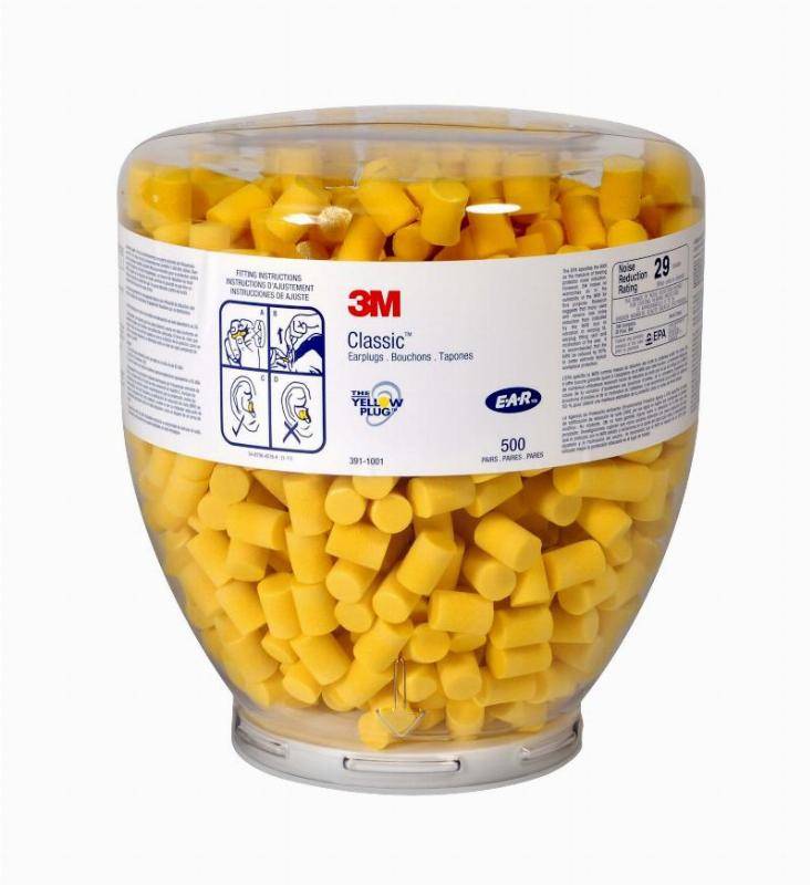 Bonbonne De Bouchons Doreilles E-a-r Classic Pd-01-001-0