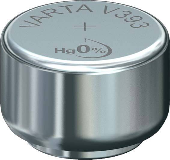 Pile bouton V393 Varta 1.55V-0