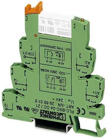 Socle de relais PLC-BSC-230UC/21 (VE=10 pcs.)