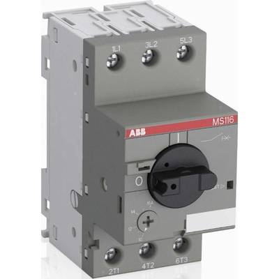 Disjoncteur de protection moteur réglable ABB MS 116-1,6 1SAM 250 000 R1006 690 V/AC 1.6 A  1 pc(s) 