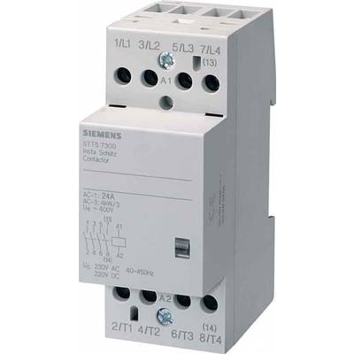 Siemens 5TT5032-0 Contacteur d'installation  2 NO (T), 2 NF (R)   24 A    1 pc(s)