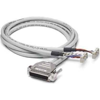 Câble splitting Contenu: 1 pc(s) Phoenix Contact CABLE-D25SUB/B/2X14/300/TU812 2304665