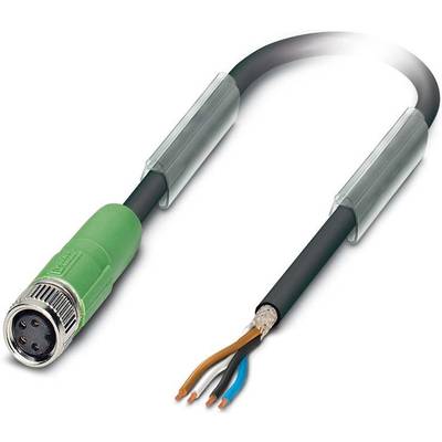 Câble pour capteurs/actionneurs Phoenix Contact SAC-4P-15,0-PUR/M 8FS SH 1400362  Contenu: 1 pc(s)