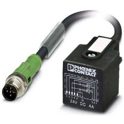 Câble pour capteurs/actionneurs Phoenix Contact SAC-5P-MS/ 0,6-PUR/AD-2L SCO 1435043  Contenu: 1 pc(s)